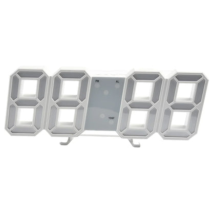 Glowdigit™ 3D LED Wall Clock – Modern Time, Bold Style